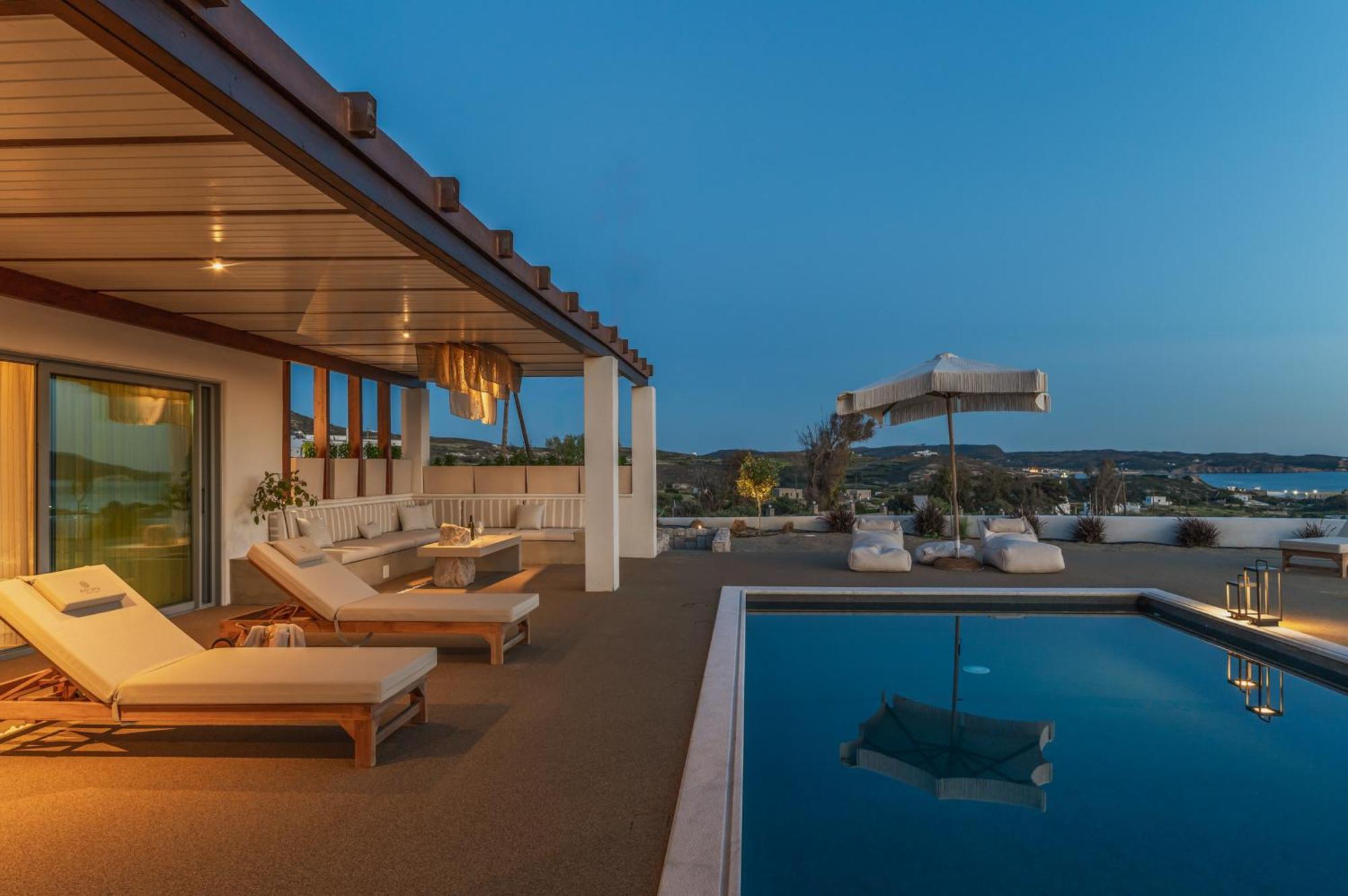 Adriana Luxury Villas Adamantas  Esterno foto